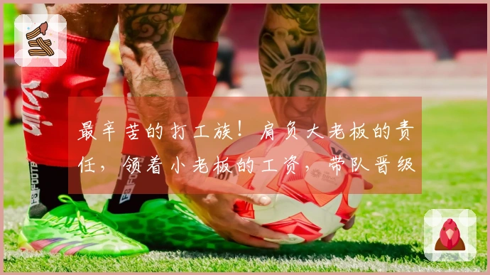 最辛苦的打工族！肩负大老板的责任，领着小老板的工资，带队晋级季后赛